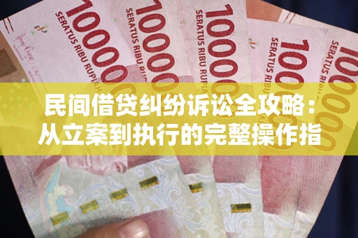 武汉民间借贷纠纷诉讼全攻略：从立案到执行的完整操作指南