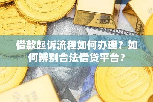 武汉借款起诉流程如何办理？如何辨别合法借贷平台？