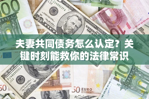 武汉夫妻共同债务怎么认定？关键时刻能救你的法律常识
