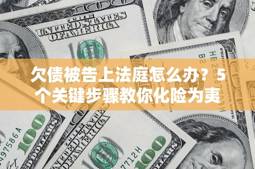 武汉欠债被告上法庭怎么办？5个关键步骤教你化险为夷